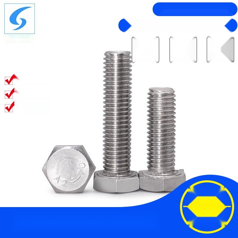 304 stainless steel hexagon head bolt DIN933 to Dadra and Nagar Haveli