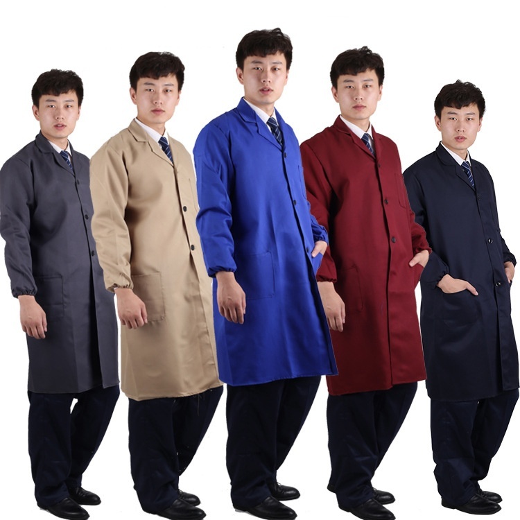 Long blue gown workwear to Andaman and Nicobar Islands
