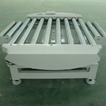 Rotating conveyor roller-type conveyor to Tripura