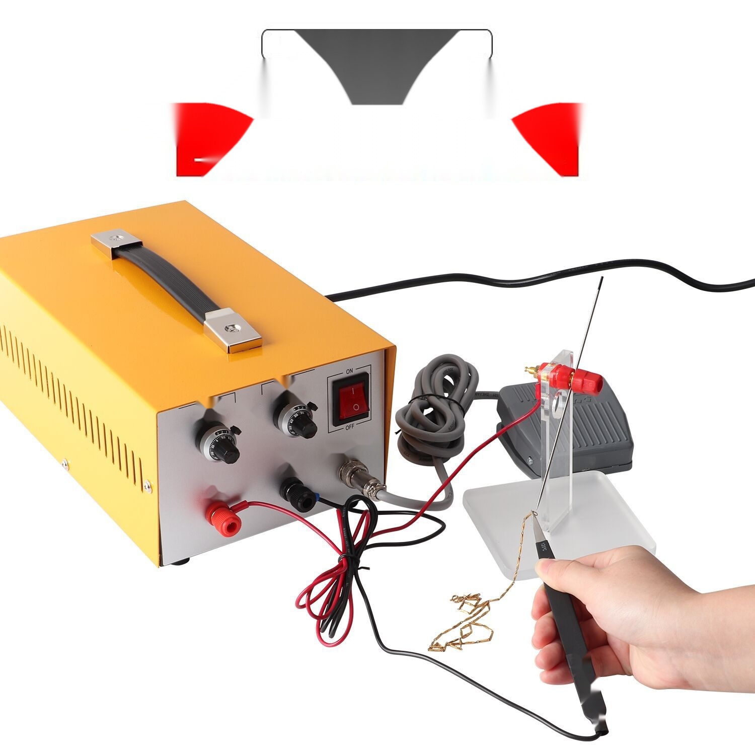 Handheld laser jewelry spot welder to Chandigarh