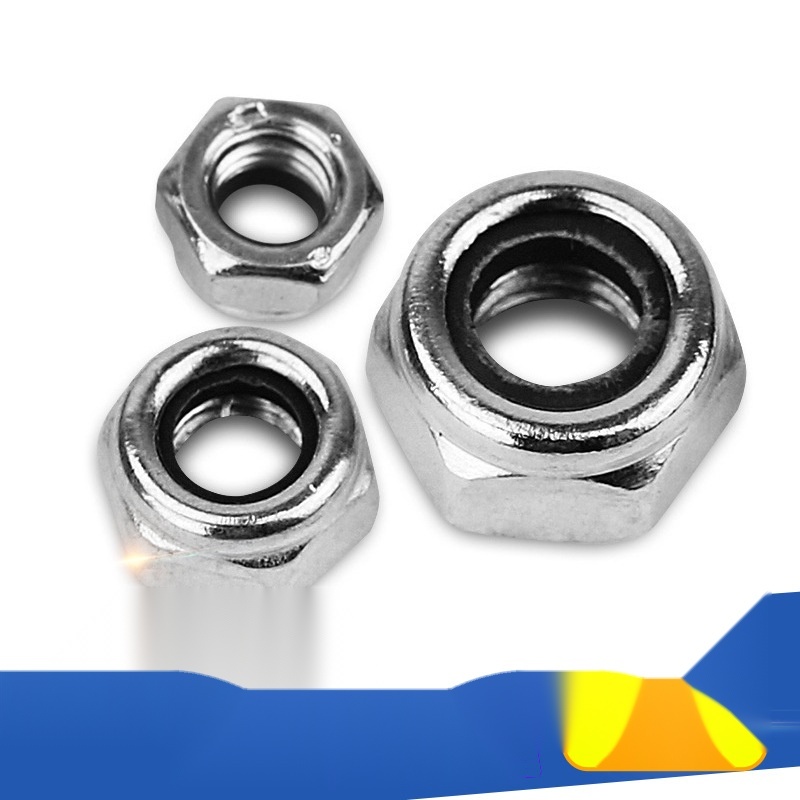 Hexagon nylon anti-loosening nut to Chandigarh