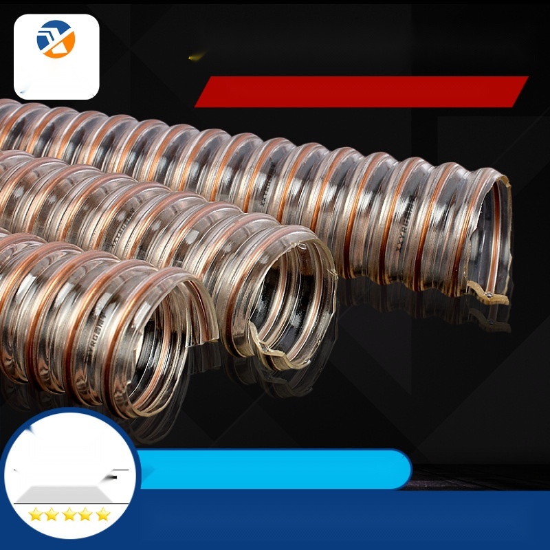 PU industrial dust suction hose to Goa