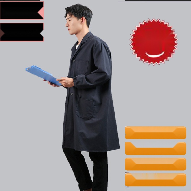 Polyester-cotton lab coat to Mizoram