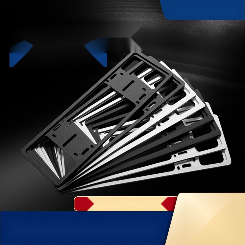 magnesium-aluminum alloy anti-theft license plate frame to Gujarat
