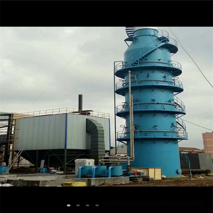 Dust removal and desulfurization tower to Gujarat