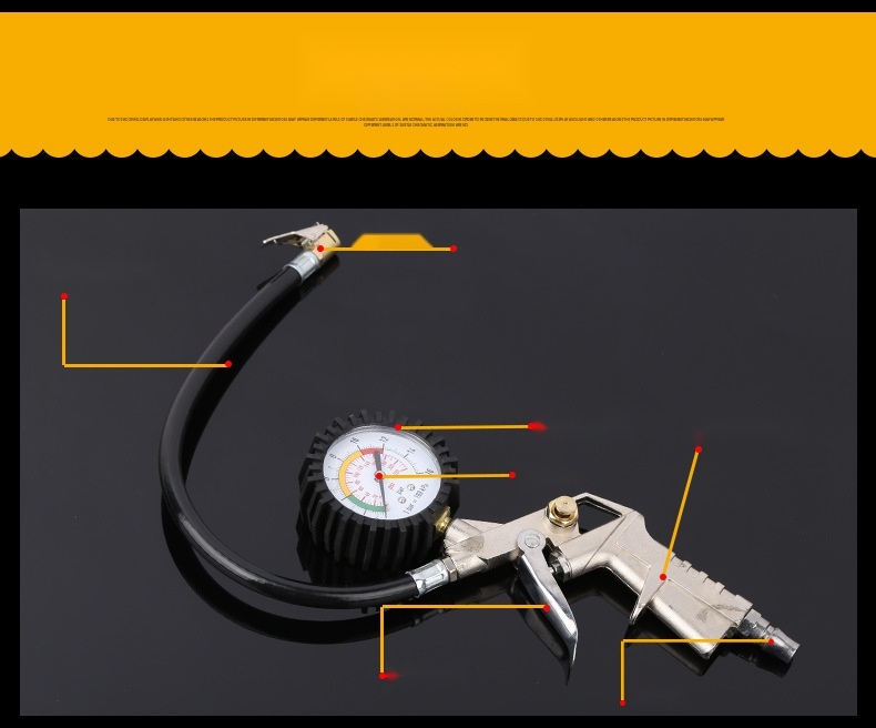 Tire pressure gauge to Meghalaya